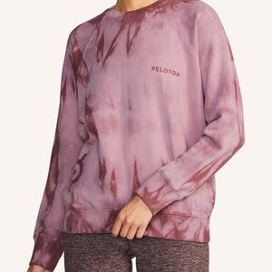 Peloton tie dye sweatshirt